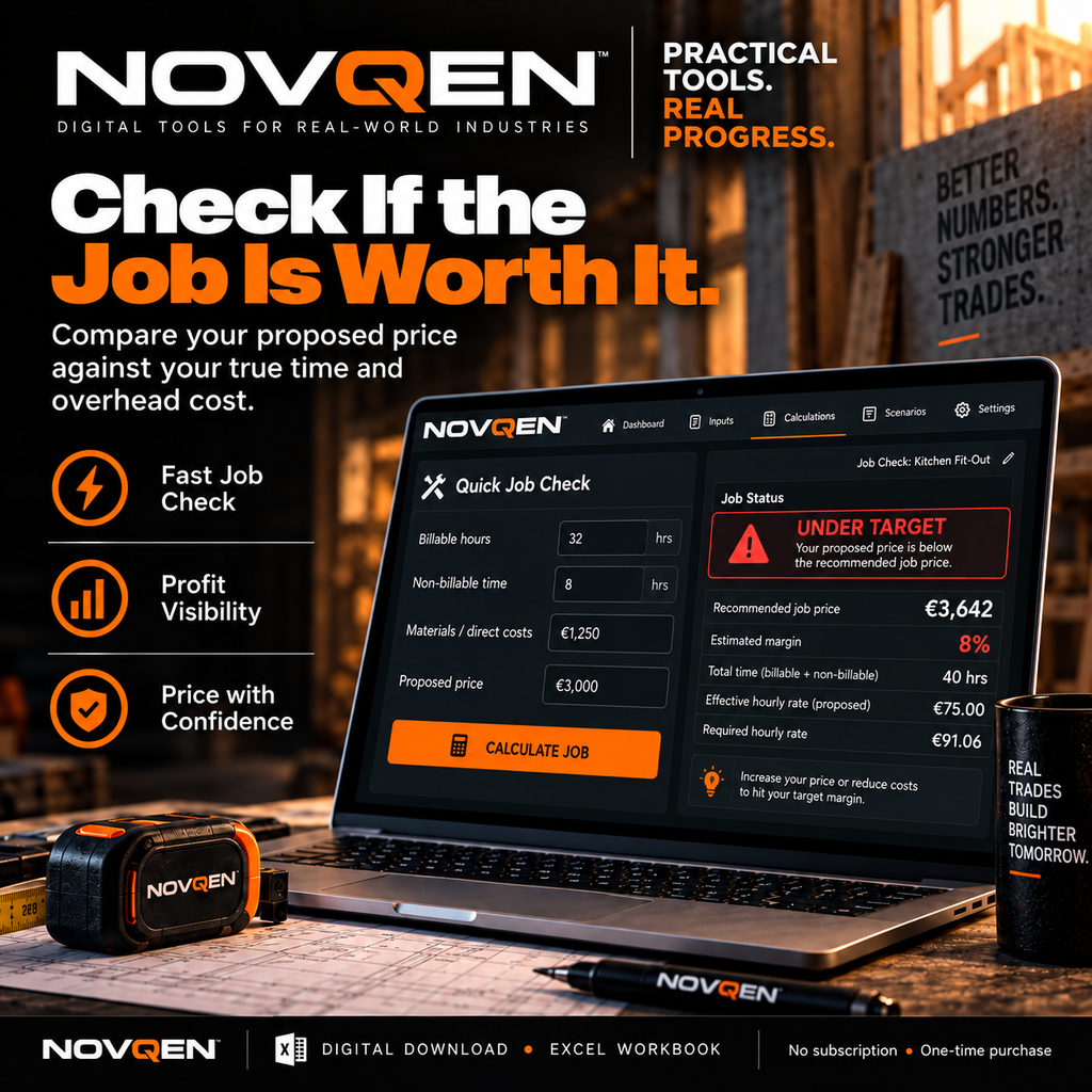 NOVQEN quick job profit check preview